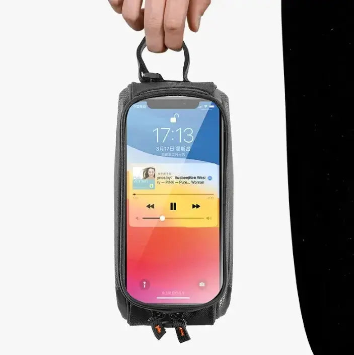 West Biking Frametas Fatbike fiets - Waterdichte Telefoonhouder - AE-trading