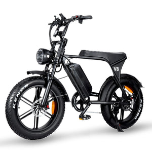 Ouxi V8 3.0 Fatbike Zwart Met Hydraulische Remmen