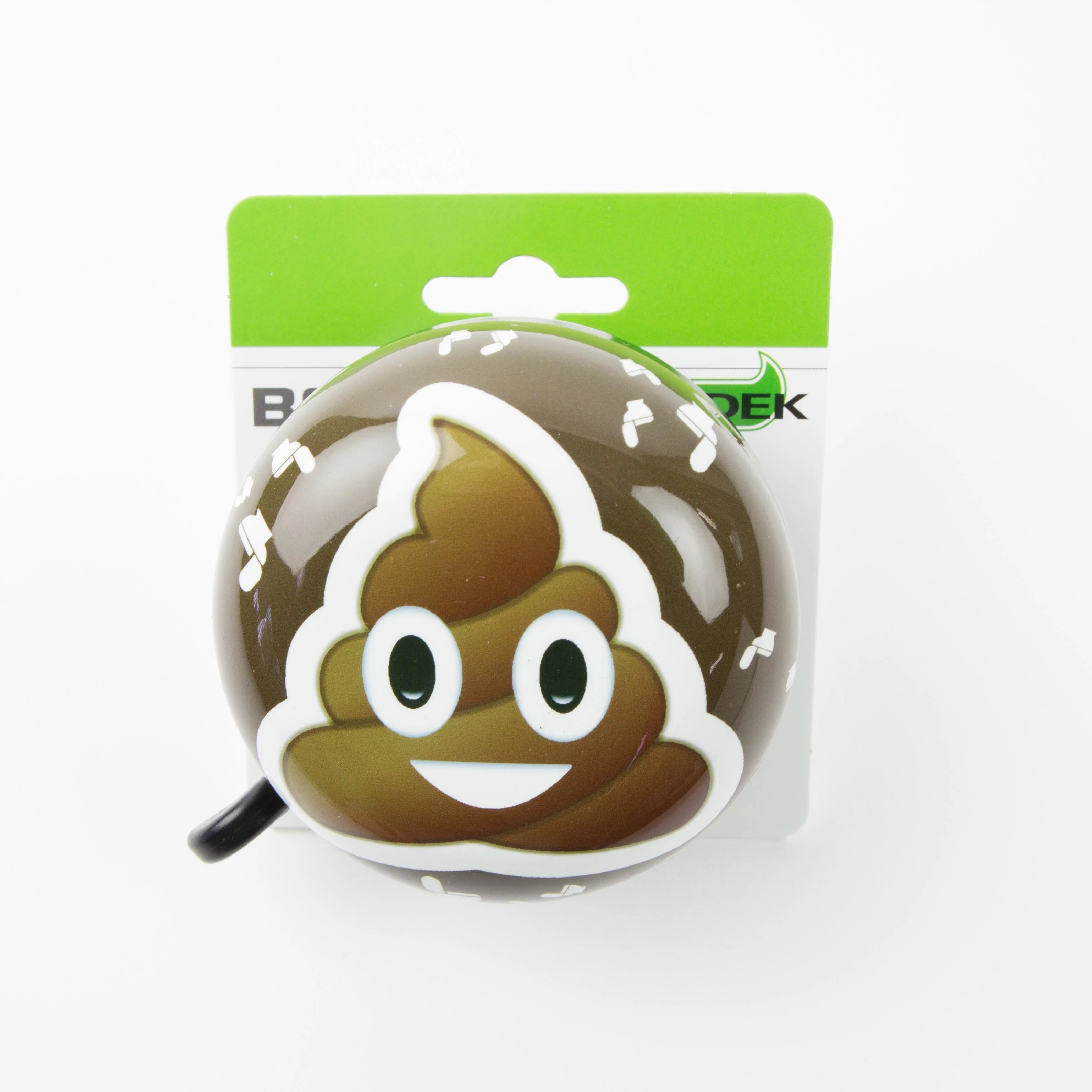 Widek bel Ding Dong Emoticon Poep - AE-trading