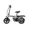 Windgoo B22 - Elektrische Fatbike-Vouwfiets - Lichtgrijs - 14 inch - 120 kg Draagvermogen - Accu 42V 6Ah - 250W Motor - Dubbele Schijfremmen