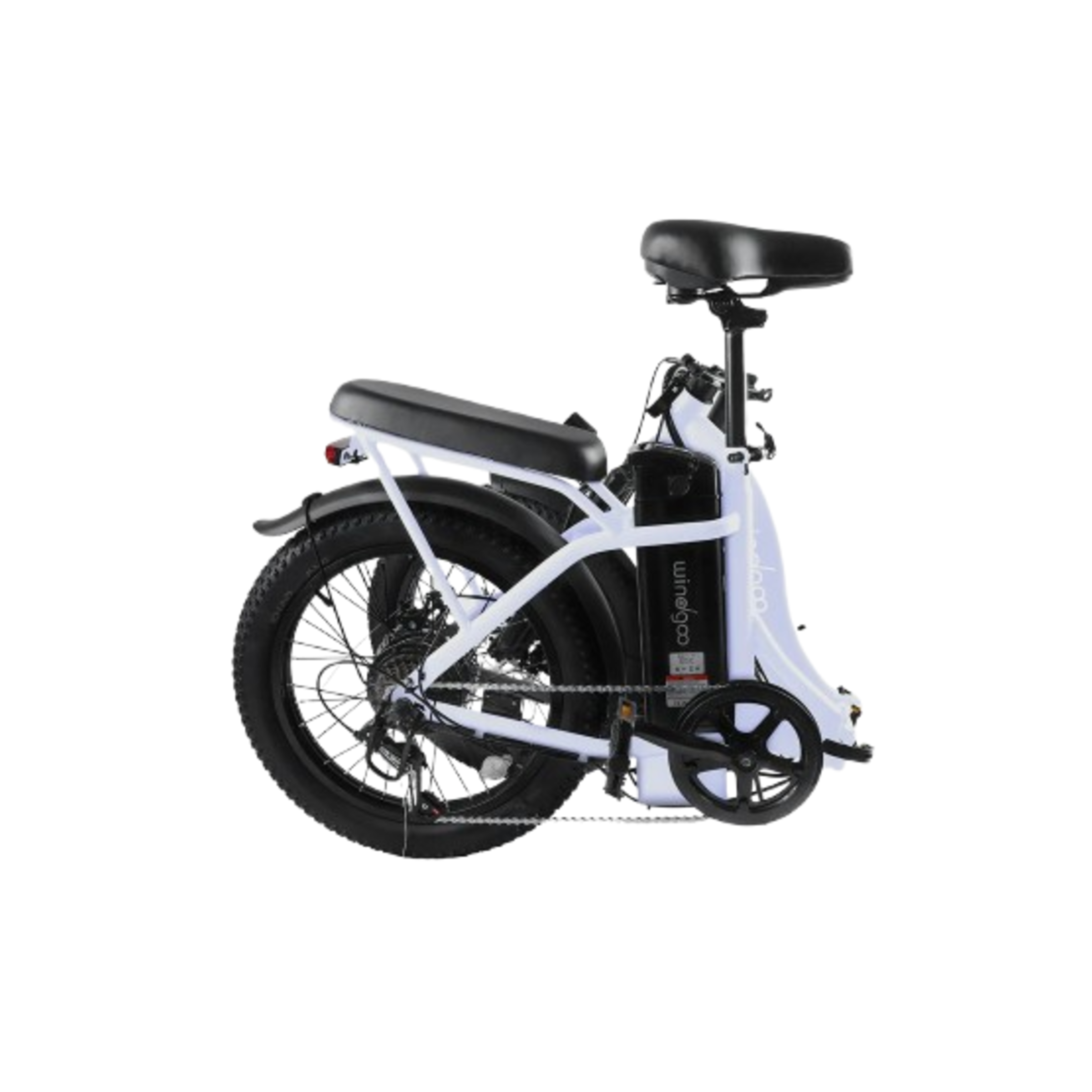 Windgoo E20 - Elektrische Fatbike-Vouwfiets - Lichtpaars - 20x3 inch - 120 kg Draagvermogen - Accu 450Wh 36V, 12.5Ah - 250W Motor - 7 Shimano Versnellingen - Dubbele Schijfremmen