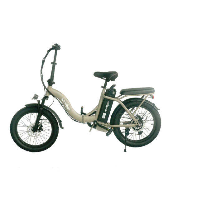 Windgoo E20 Elektrische Vouwfiets Fatbike Light Coffee