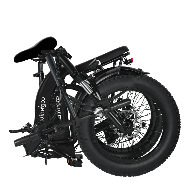 Windgoo E20 Elektrische Vouwfiets Fatbike Light Coffee - AE-trading