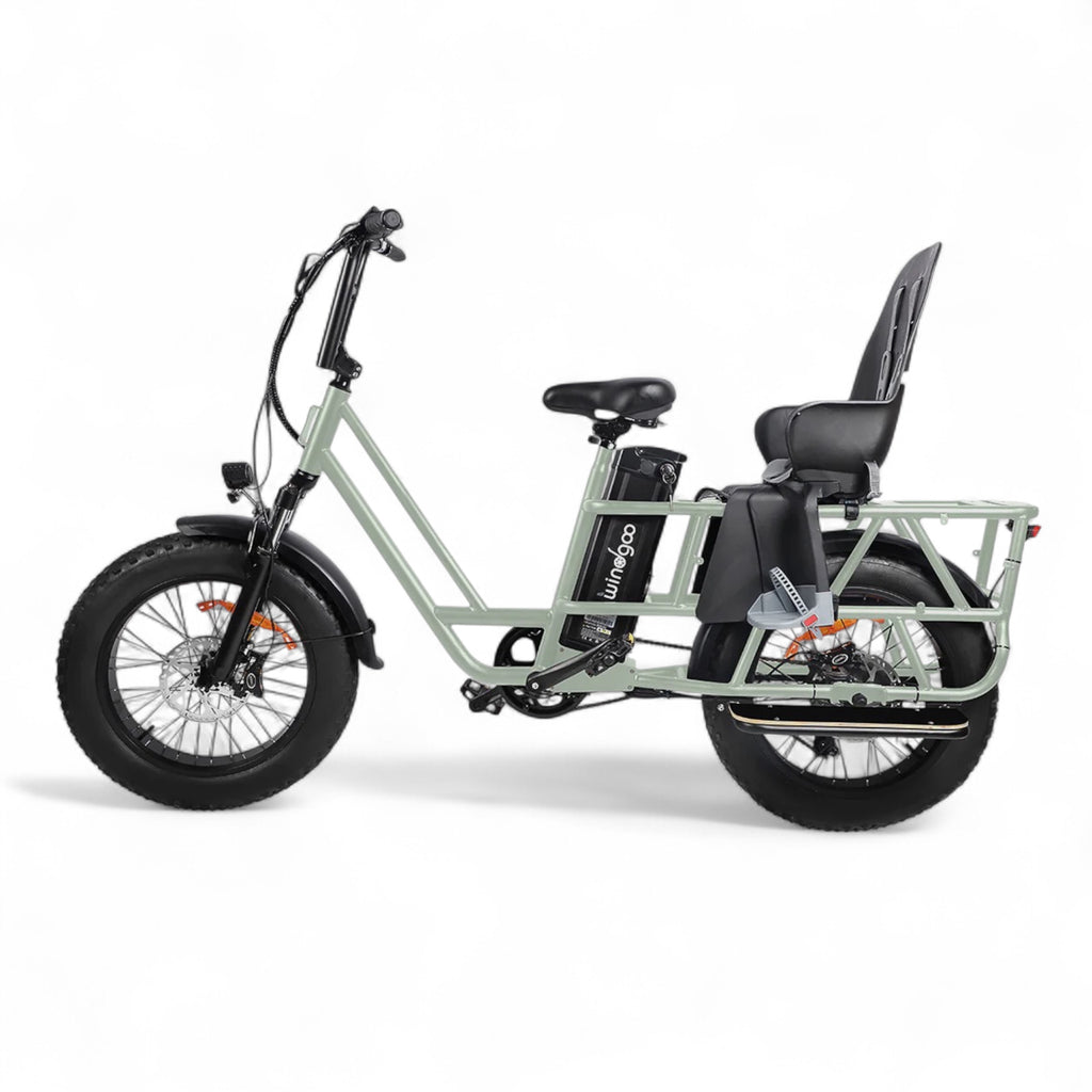 Windgoo F30 – Elektrische Vouwfiets – Lichtgrijs – 14 inch – 250W – 36V – 7 Versnellingen – Actieradius 60-80 km – Frame 14 inch - AE-trading