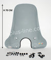 Windscherm Isotta Agm Vx50 Plus Smoke - AE-trading