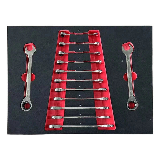 Wöhrstahle 7/7 Slide Pro Gereedschapstrolley grijs - AE-trading