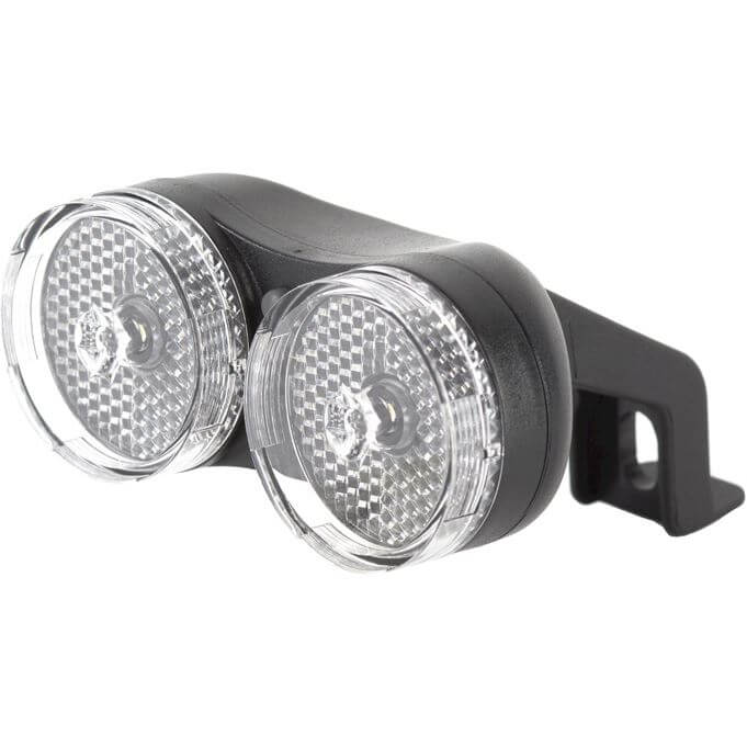 IKZI Light koplamp Dobbel batterij zwart - AE-trading