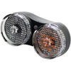 IKZI Light koplamp Dobbel batterij zwart oem - AE-trading