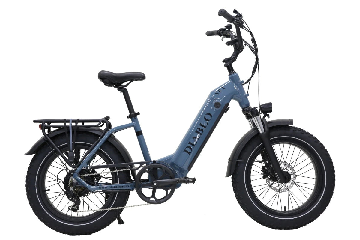 Diablo XR1 Fatbike met Hydraulische Remmen - Donker Blauw - AE-trading