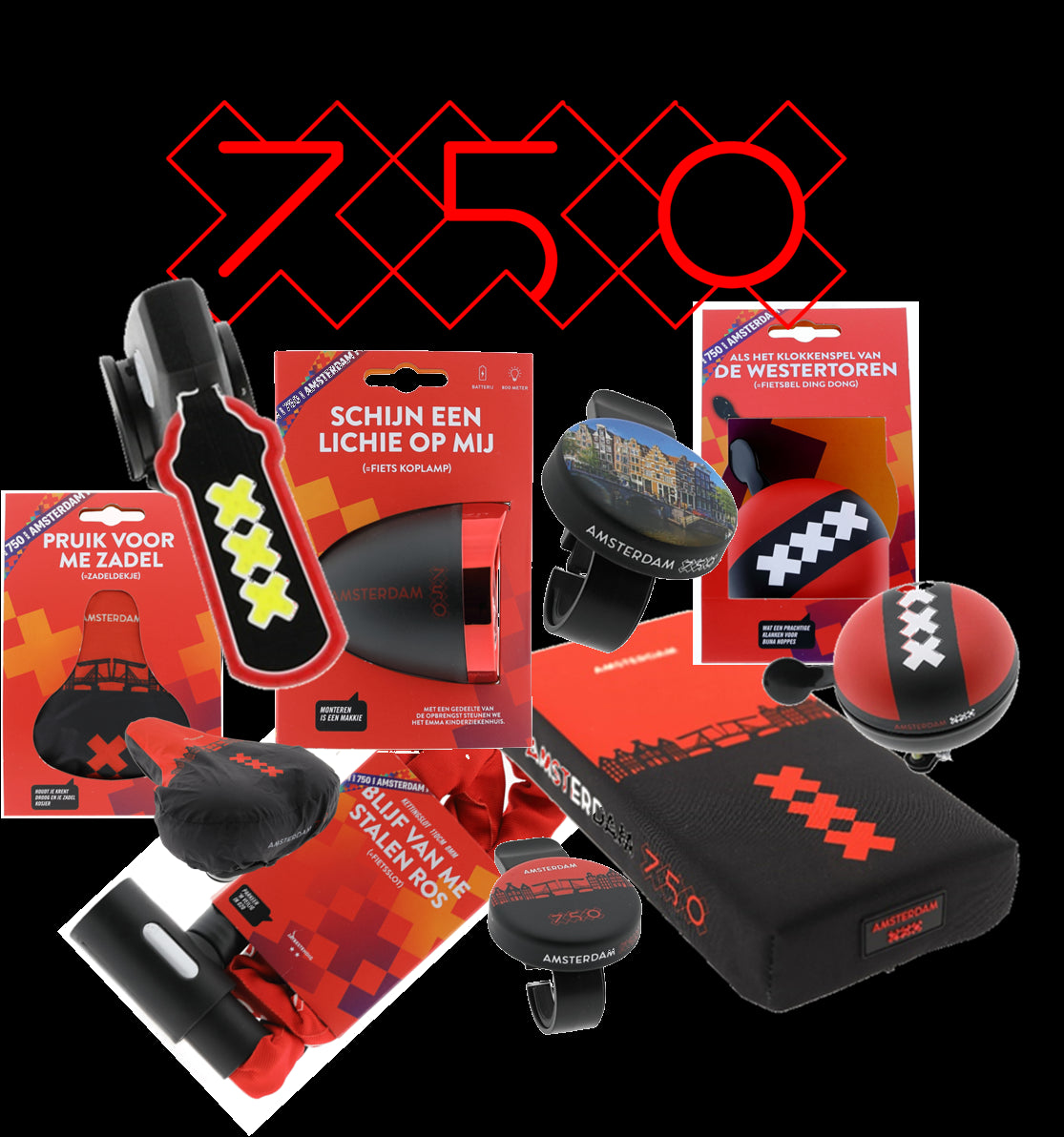 Amsterdam 750 startpakket 2pcs per pakket - AE-trading