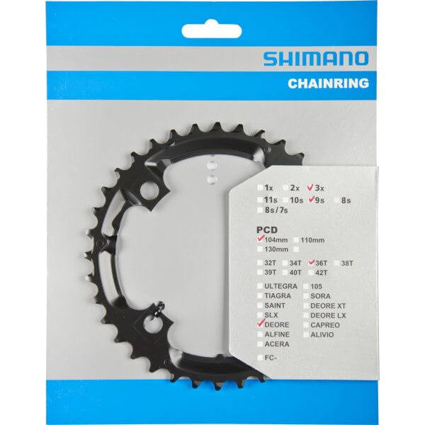 Shimano kettingblad 36t FC-M590 - AE-trading