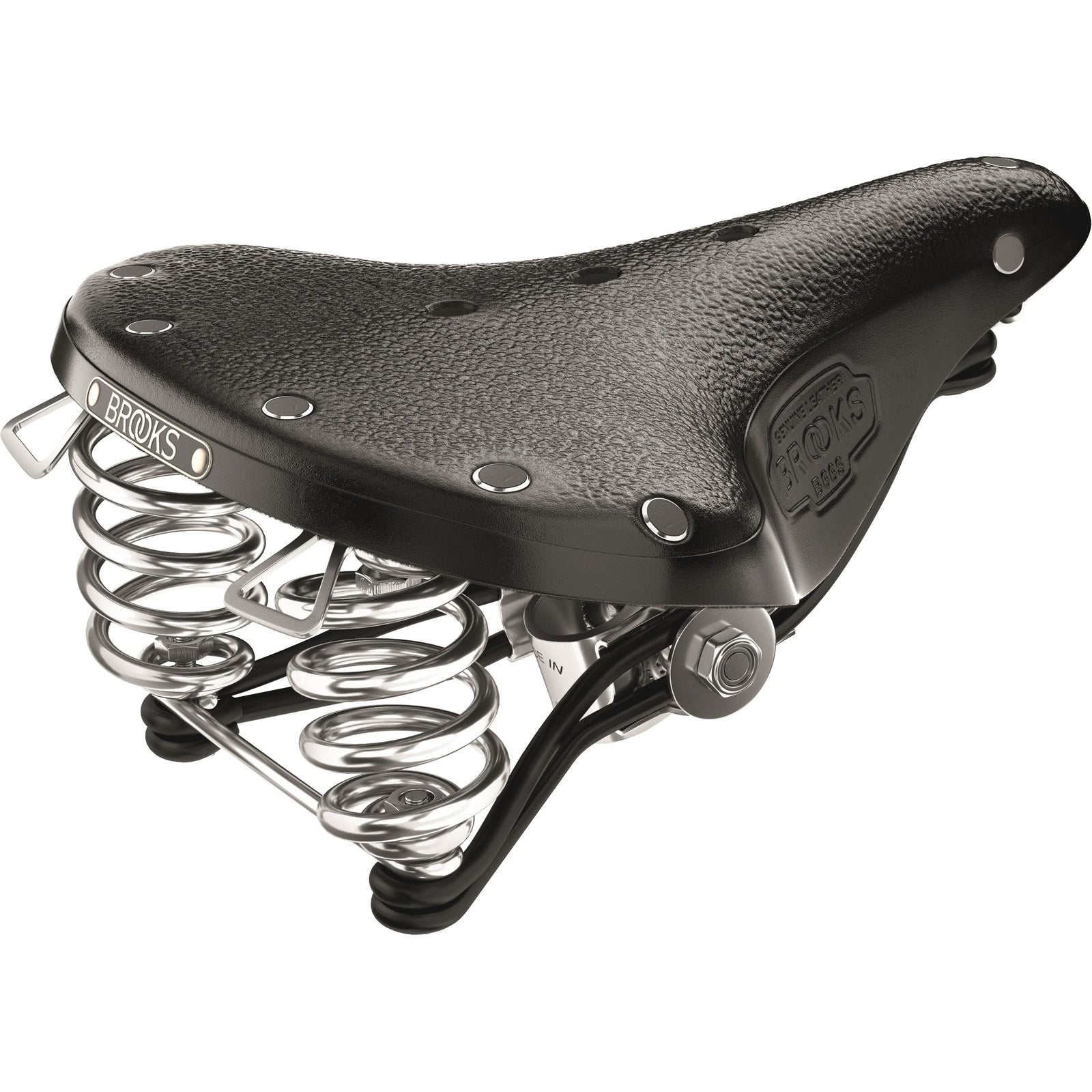 Brooks zadel B66S dames zwart - AE-trading