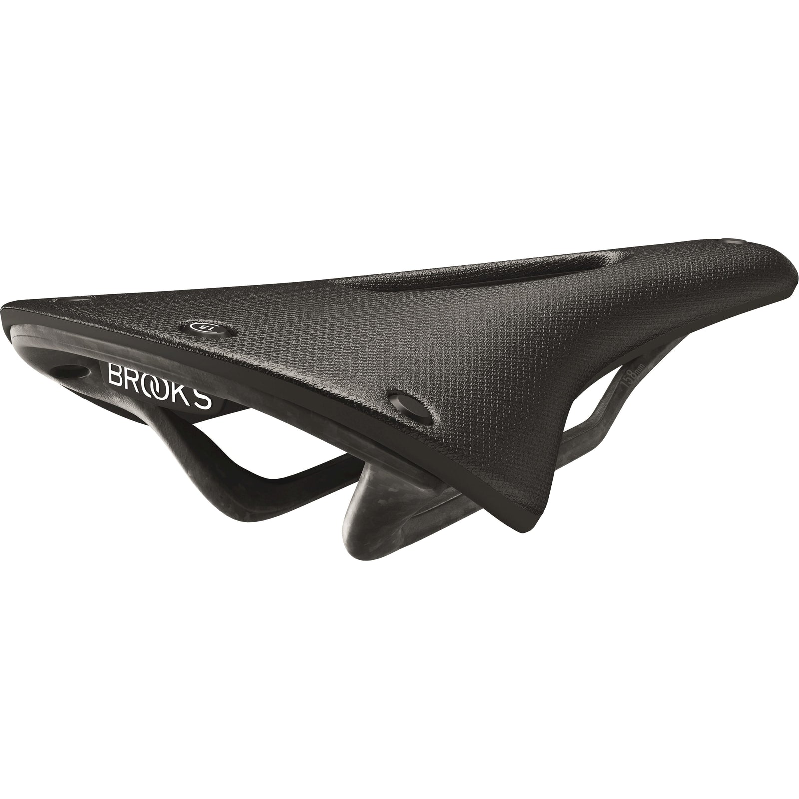 Brooks zadel C13 Carved Cambium All Weather 158 zwart - AE-trading