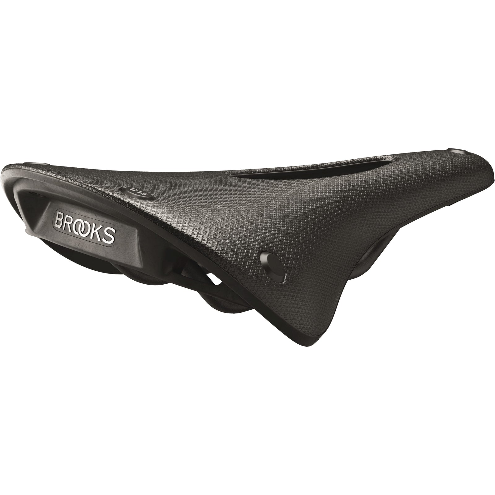 Brooks zadel C15 Carved Cambium All Weather zwart - AE-trading