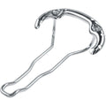 Brooks achterplaat + brug B17 Standard Imperial chr - AE-trading