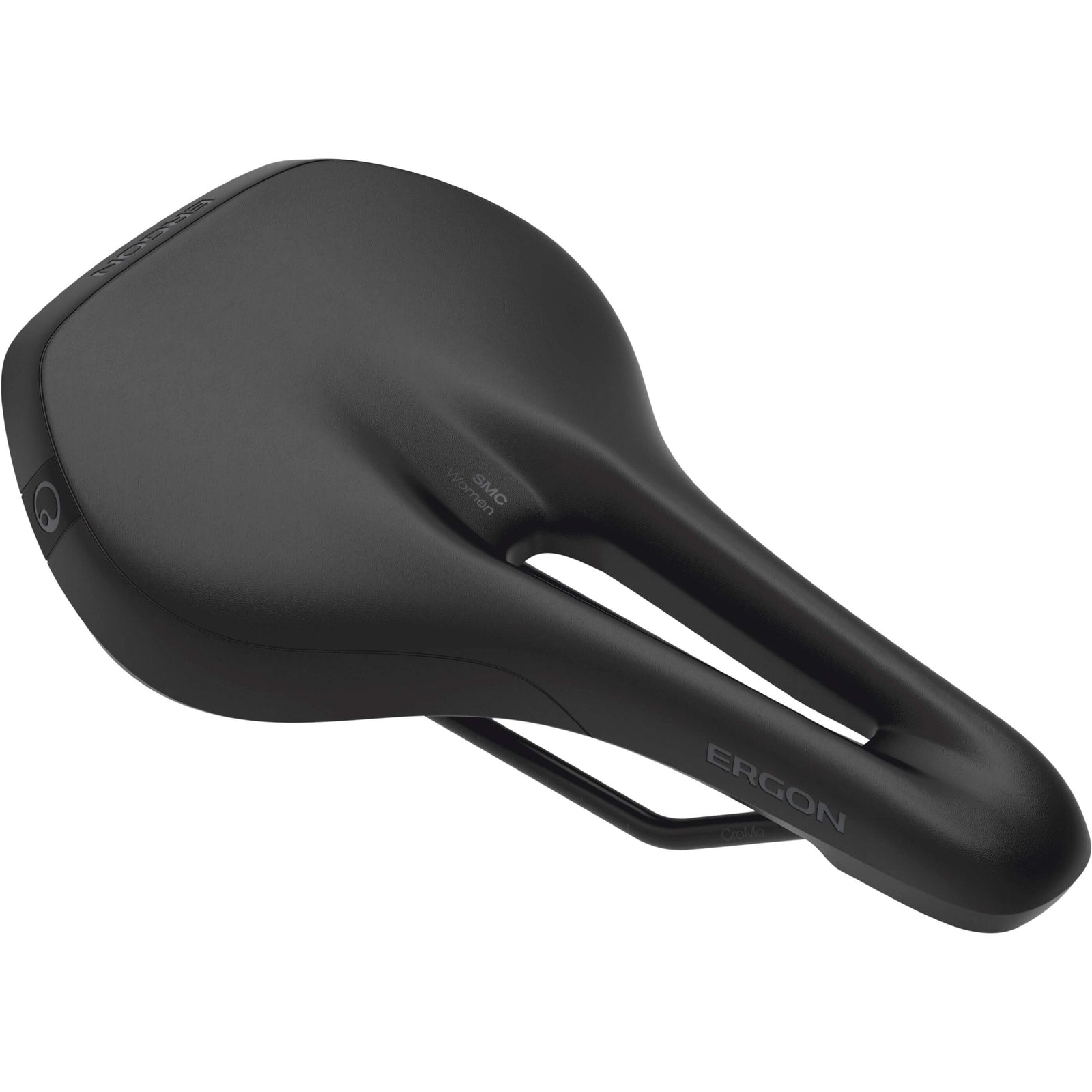 Ergon zadel SMC dames S/M zwart - AE-trading