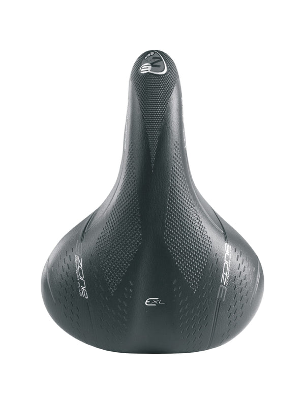 Selle Bassano zadel Volare 3zone ELM zwart - AE-trading