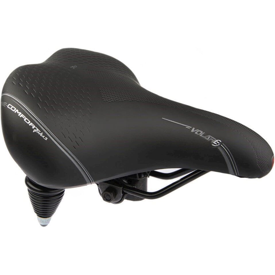 Selle Bassano zadel Volare XXL Cruiser zwart AE-trading