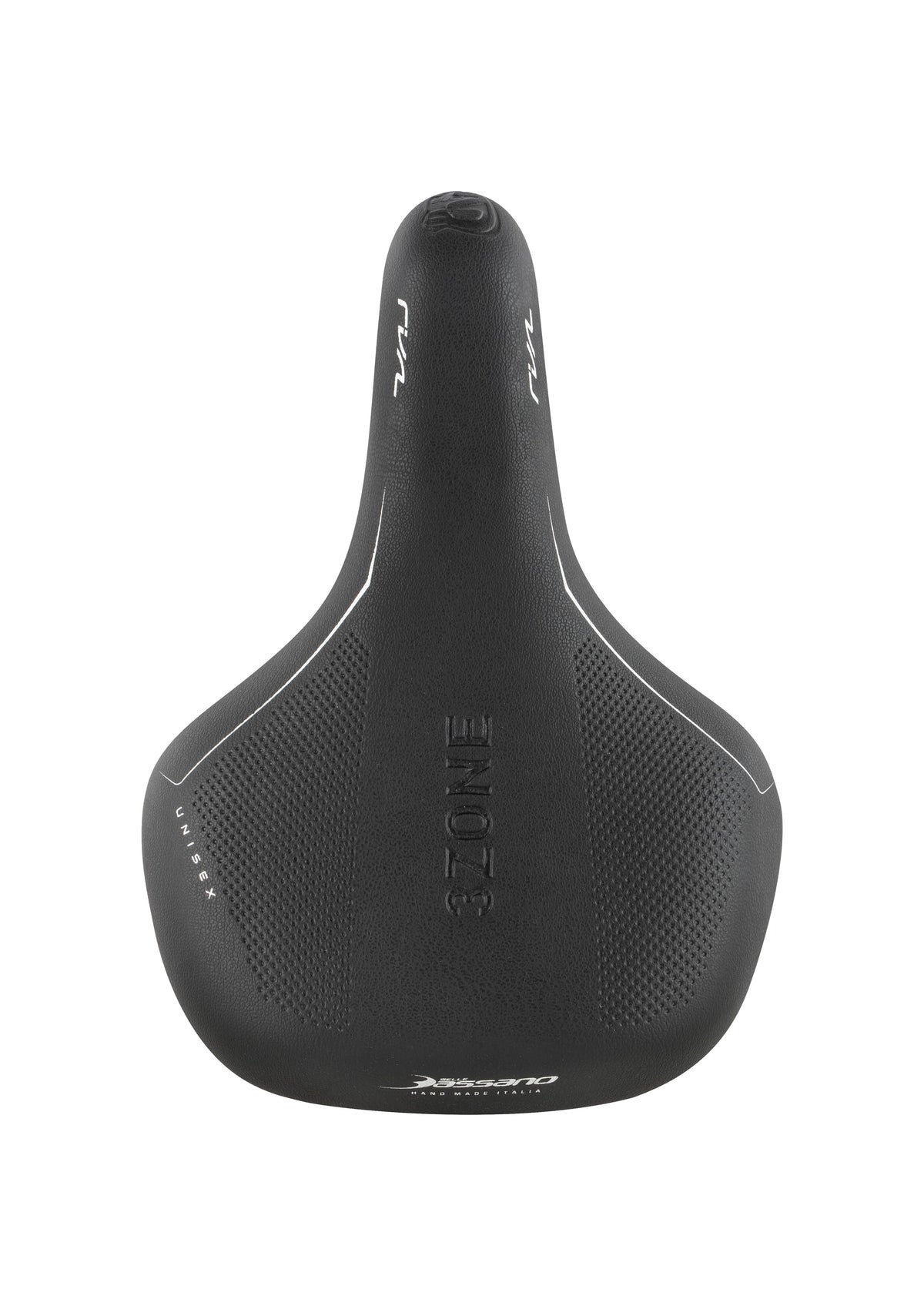 Selle Bassano zadel Rivale 3zone Uni, zwart - AE-trading