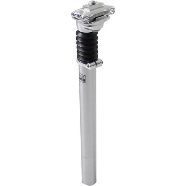 Post Modene zadelpen verend ATB 25.4 x 350 laag zilver - AE-trading