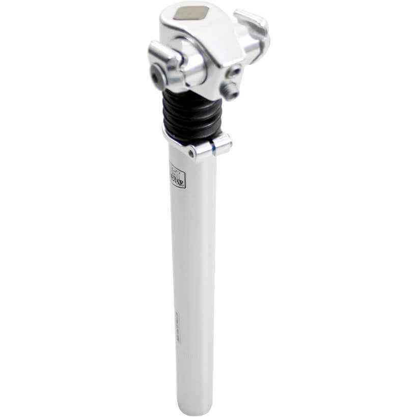 Post Moderne zadelpen verend ATB 2 bouts 27.2 x 300 zilver - AE-trading