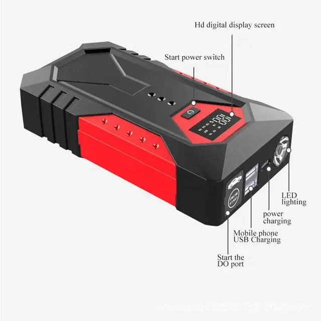 Anroc - Jump Starter 12V 12800mAh AE-trading