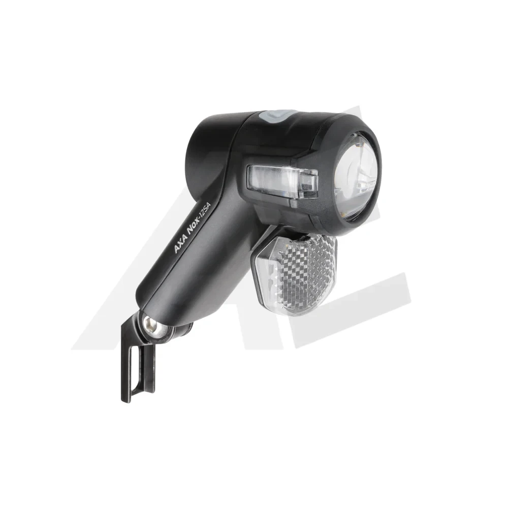 Axa Nox Sport Led Koplamp. 12Lux Incl Batterijen. Batterij Levensduur 24 Uur (Hangverpakking)