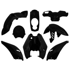 Plaatset Aplus Passend Op Ludix 8 Delig Mat Zwart - AE-trading