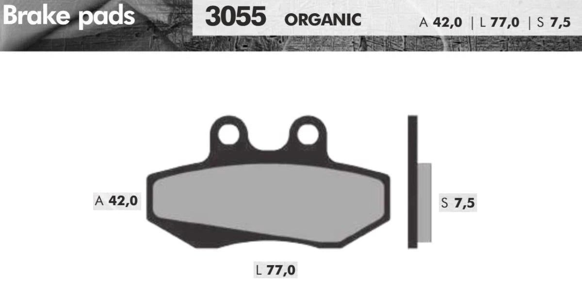 Remsegment Brenta Br3055, Rx50 Beta Classic Redspse 125 Beta Rr Senda Drd (E Mark) - AE-trading