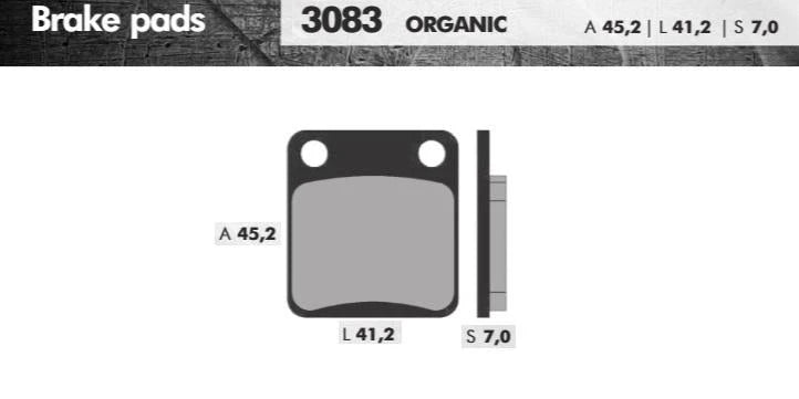 Remblokset Brenta Br3083 Mb, Viva (E Mark) - AE-trading