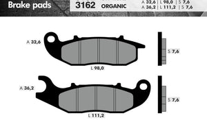 Remblokset Brenta Br3162 Liberty, Medley (E Mark) - AE-trading