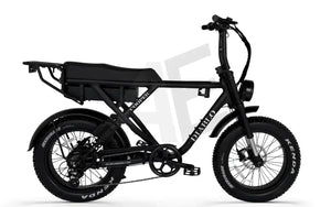 Diablo Cooper Fatbike 7DR Shimano Versnellingen Met Hydraulische remmen - Mat zwart AE-trading