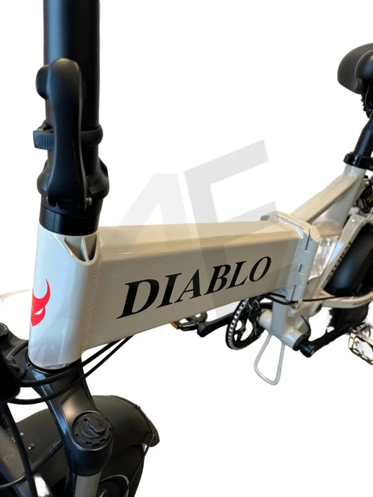 Diablo Storm Fatbike Vouwfiets Met Hydraulische Remmen - Fashion Grey Diablo Fatbike