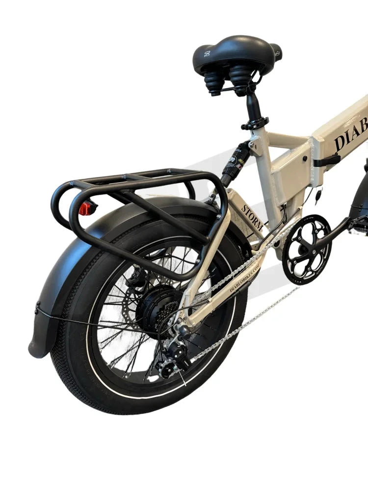 Diablo Storm Fatbike Vouwfiets Met Hydraulische Remmen - Fashion Grey Diablo Fatbike