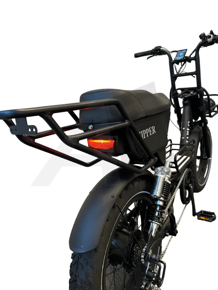 Diablo Zipper Fatbike 7Sp Shimano Versnellingen En Achtervering - Mat Zwart Diablo Fatbike