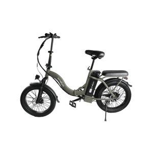 Windgoo E20 - Elektrische Fatbike-Vouwfiets - Donkerbruin - 20x3 inch - 120 kg Draagvermogen - Accu 450Wh (36V, 12.5Ah) - 250W Motor - 7 Shimano Versnellingen - Dubbele Schijfremmen - AE-trading