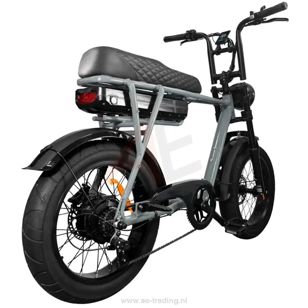 EB2 Fatbike Italy Grey met hydraulische remmen en alarm AE-trading