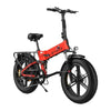 Engwe Engine X Fatbike Elektrische Vouwfiets - Rood AE-trading