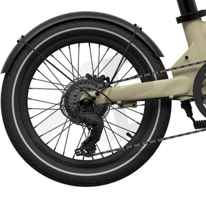 Eovolt achterwiel Afternoon 20 inch zwart - AE-trading