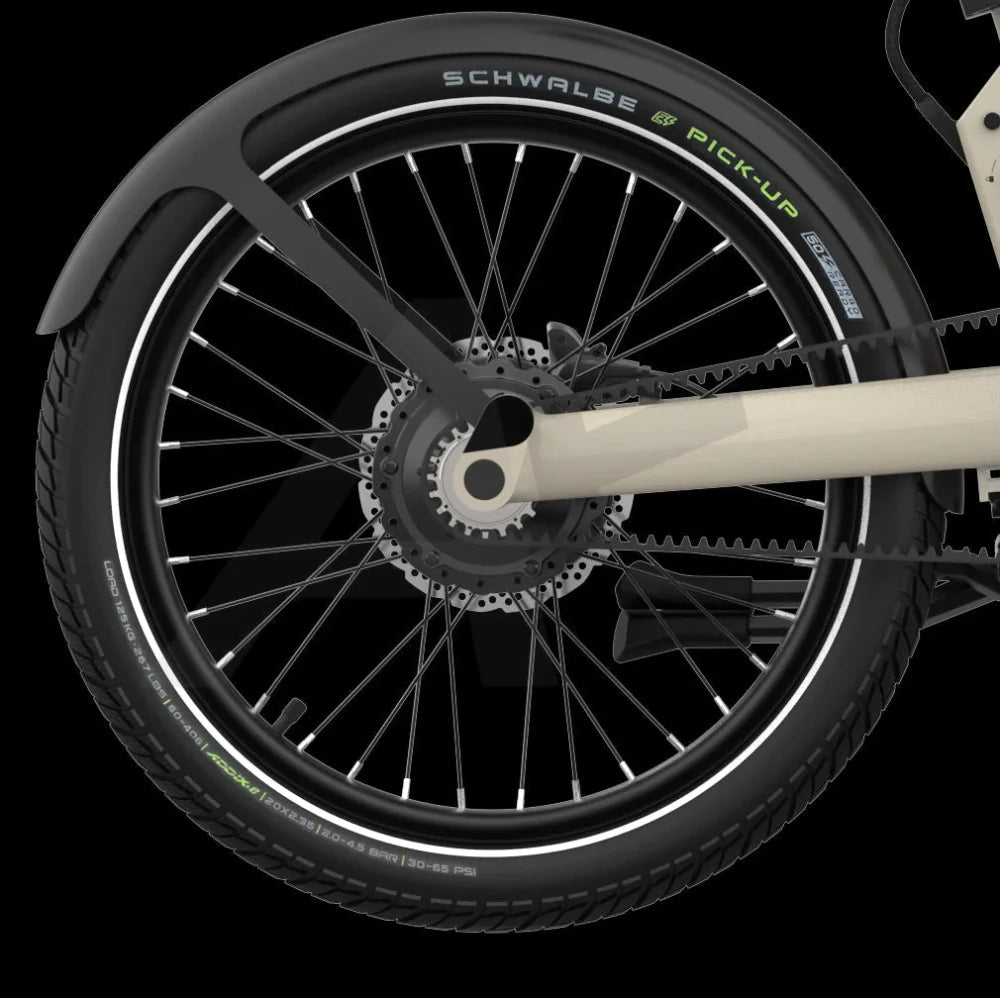 Eovolt achterwiel Bafang dual speed Afternoon PRO zwart - AE-trading