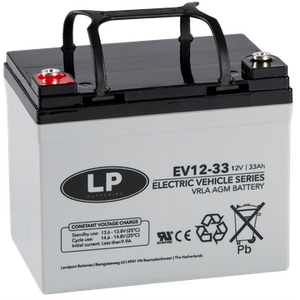 Accu Lp12 33 T6 / Vrla Ev12033 T6 (Enkel Op Bestelling) - AE-trading