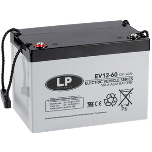 Accu Lp12 60 T6 / Vrla Ev12 60 T6 (Enkel Op Bestelling) - AE-trading