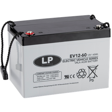 Accu Lp12 60 T6 / Vrla Ev12 60 T6 (Enkel Op Bestelling) - AE-trading