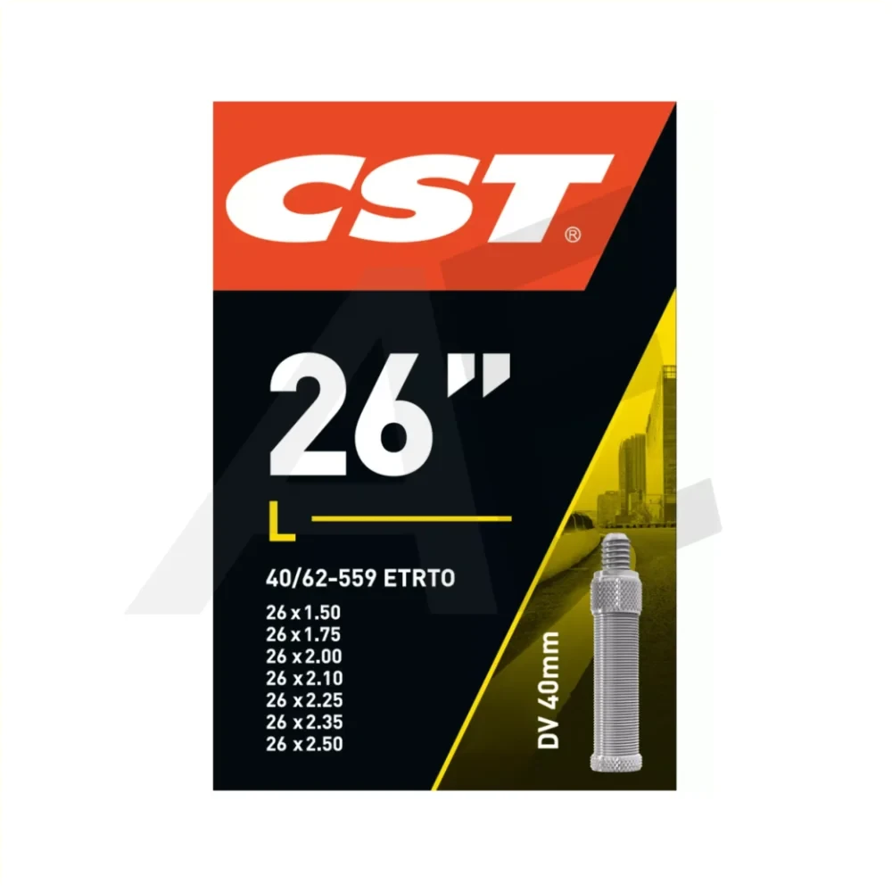 Cst Binnenband 26X1 75-1.90-2.30 Etrto 40/62-559 Ventiel: Blitz/Hollands 40 Mm