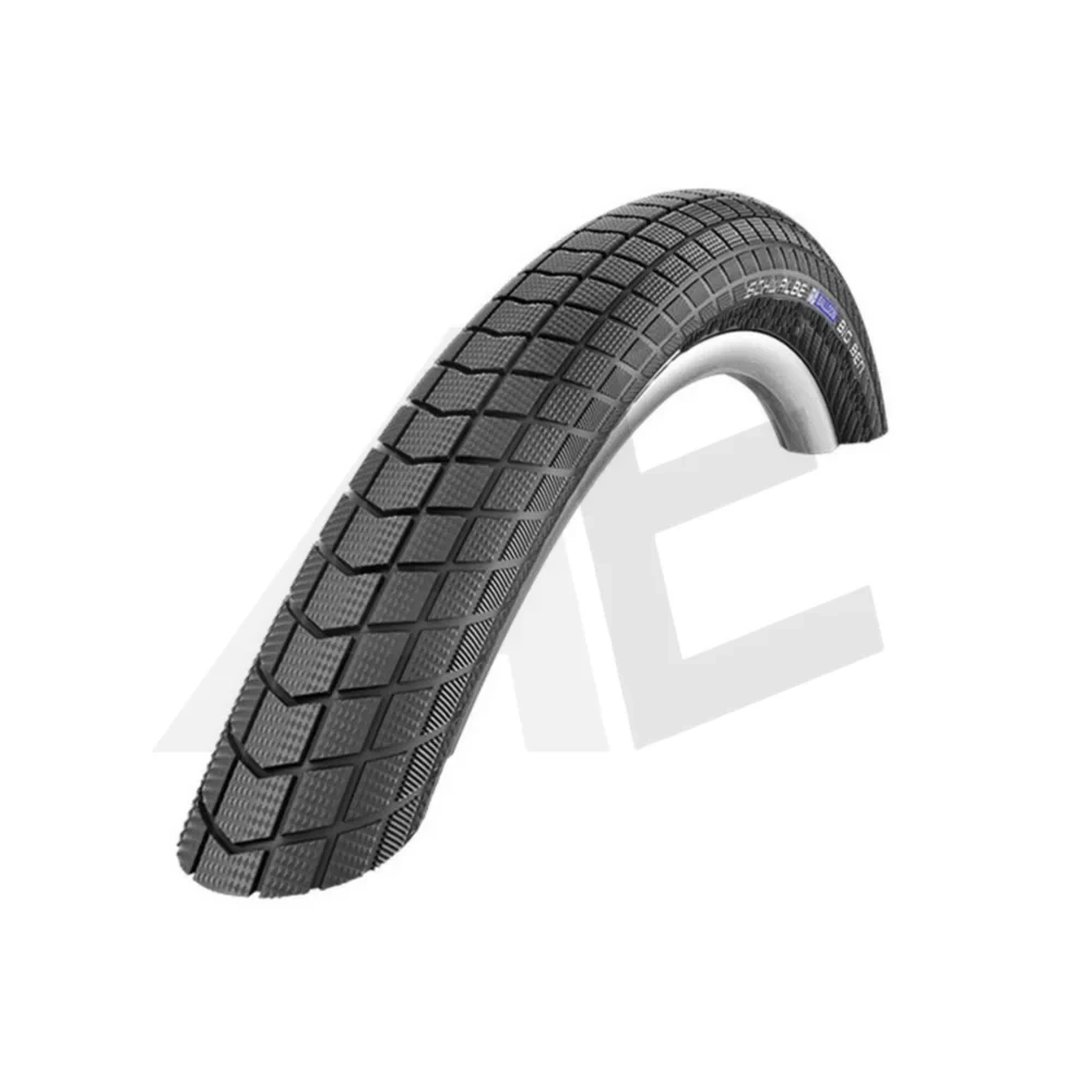 Schwalbe Big Ben Plus (3Mm Greenguard Snakeskin) Zwart Met Reflectie 20X2.15 Etrto 55-406