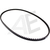 Gates CDN belt Carbon Drive 122 tands zwart - AE-trading