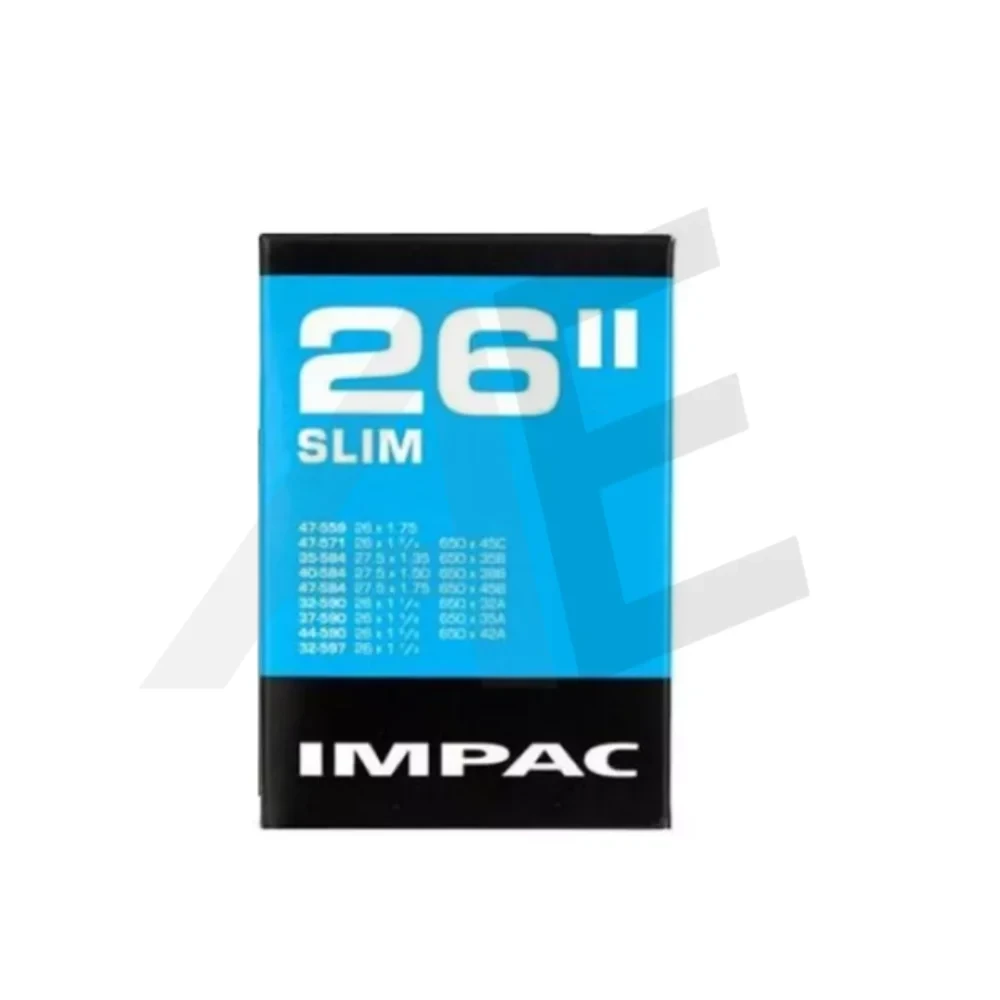 Impac Binnenband (By Schwalbe) Sv26Slim 26X1.75 - 26 X1 3/8 26X 1 1/4 Etrto 32/47-559/597 Ventiel: