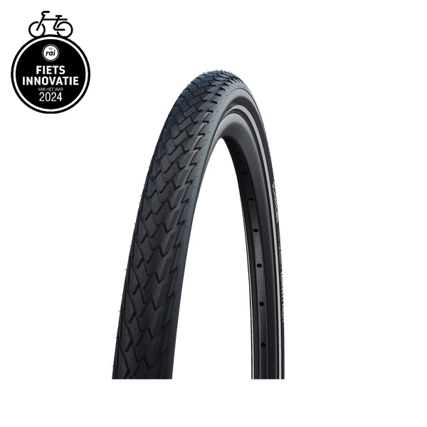 Buitenband: Schwalbe Marathon Performance oa vouwfiets (Greenguard 3mm anti-lek) Kleur: Zwart met reflectie Maat: 20x1.50, ETRTO 40-406 - AE-trading