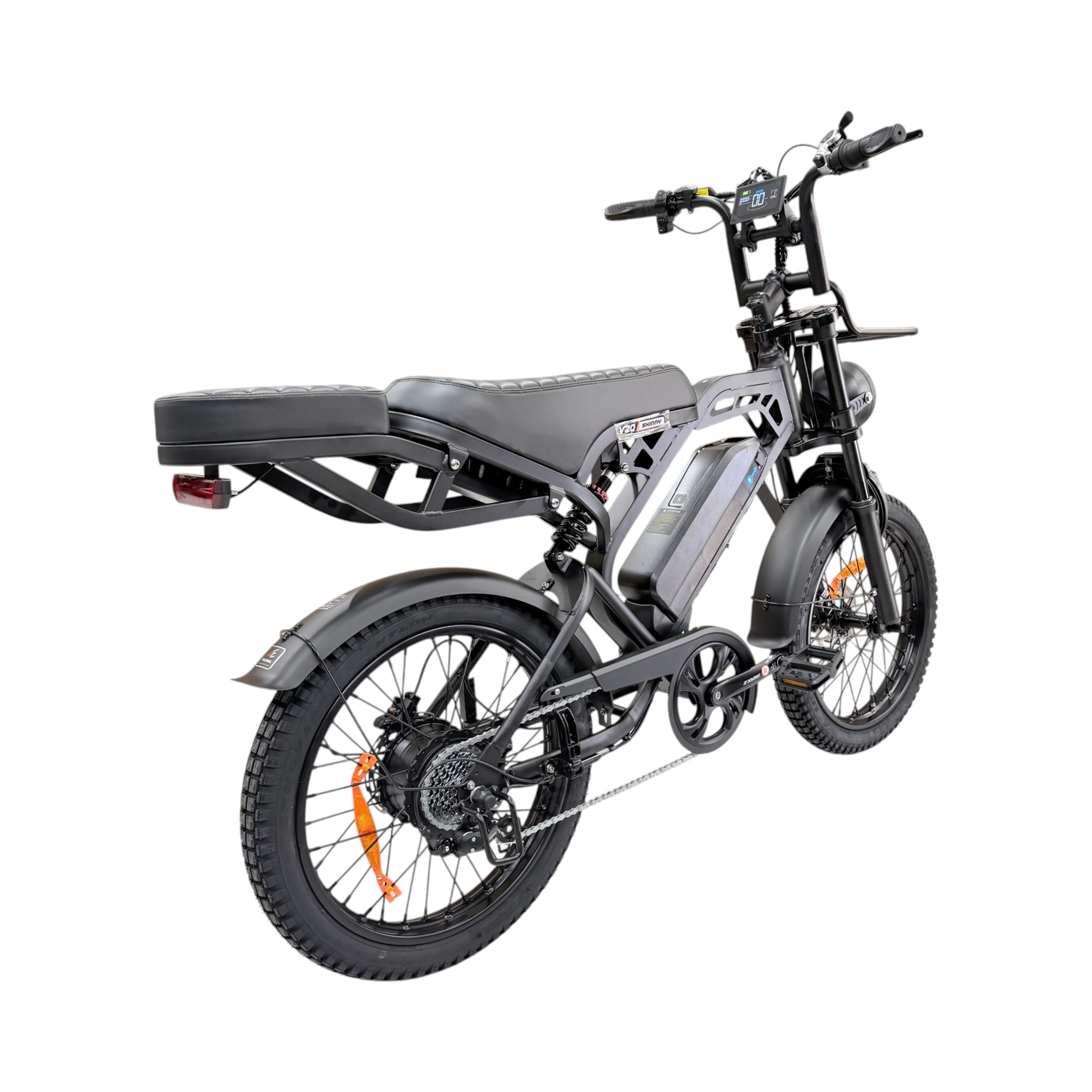 QmWheel V20 Pro Skinnybike – Zwart – Inclusief Accessoiresset