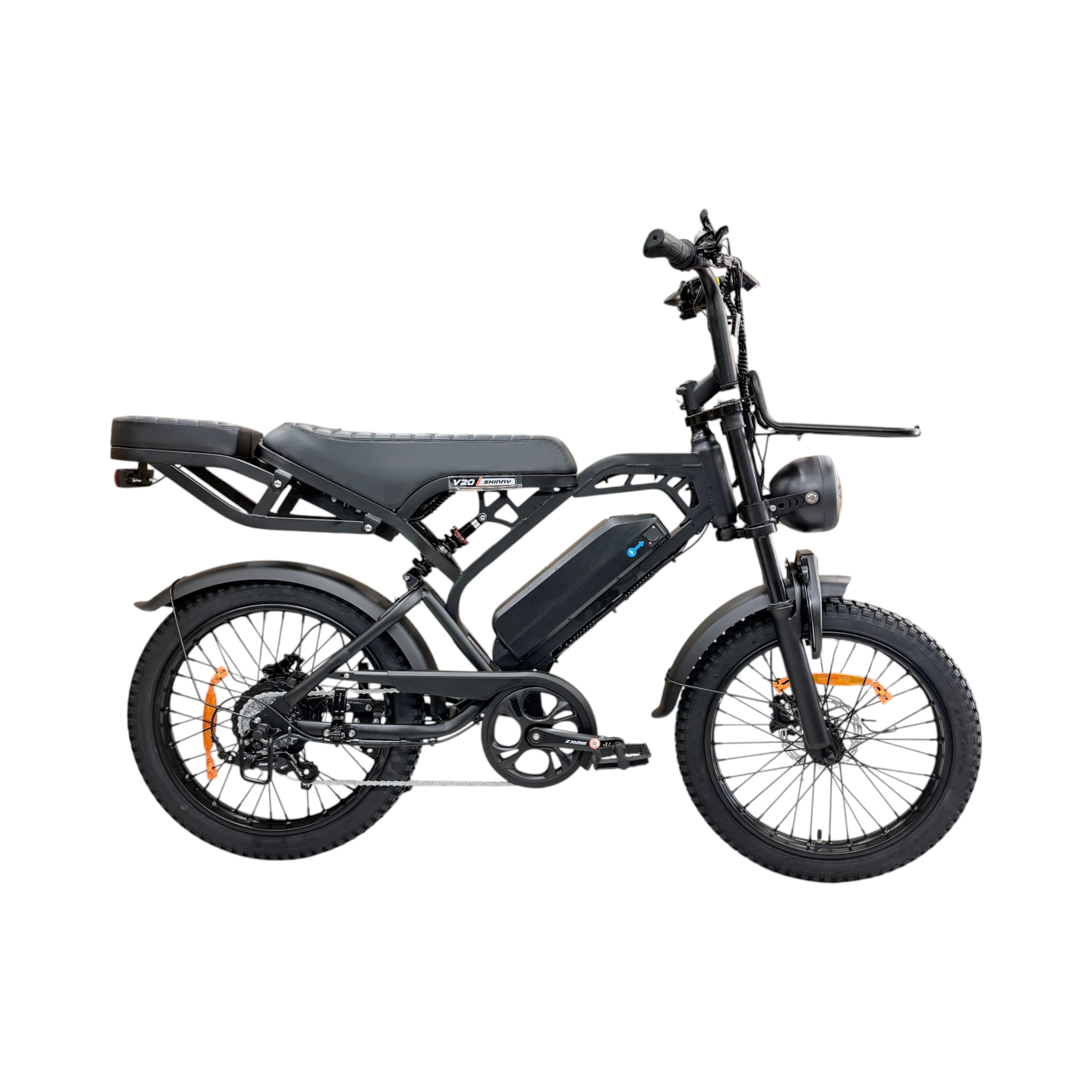 QmWheel V20 Pro Skinnybike – Zwart – Inclusief Accessoiresset
